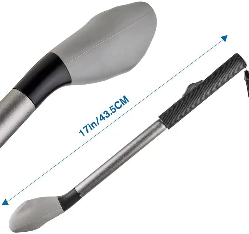 EASACE Upgrade Toilet Aid 17" Long Reach Comfort Wipe,Self Wipe Assist Tissue Holder Tool,Bathroom Aid for Limited Mobility,Seniors,Elderly. - Image 2